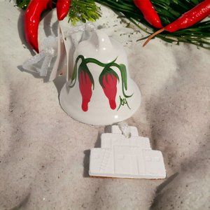 Bell Wind Chime Hand Painted Chili Pepper Joy Prescott AZ Handcrafted Western